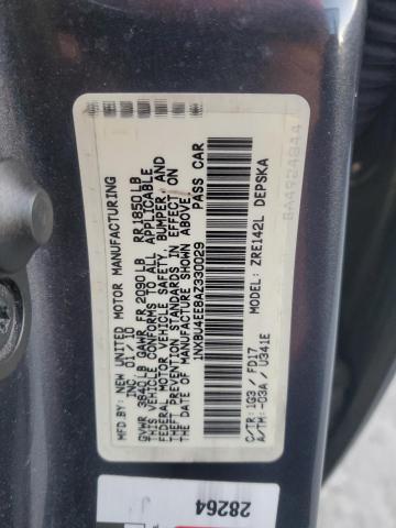 1NXBU4EE8AZ330029 - 2010 TOYOTA COROLLA BASE GRAY photo 13