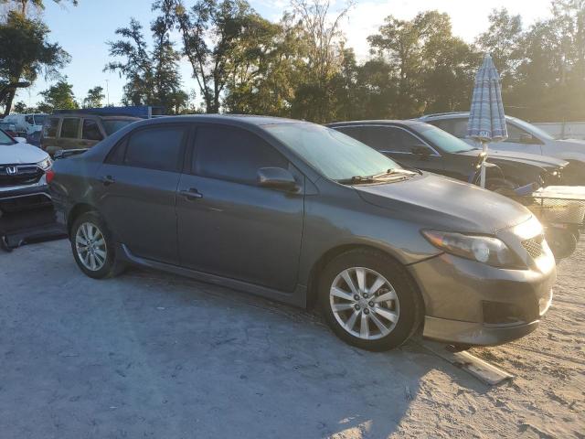 1NXBU4EE8AZ330029 - 2010 TOYOTA COROLLA BASE GRAY photo 4