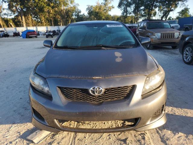 1NXBU4EE8AZ330029 - 2010 TOYOTA COROLLA BASE GRAY photo 5