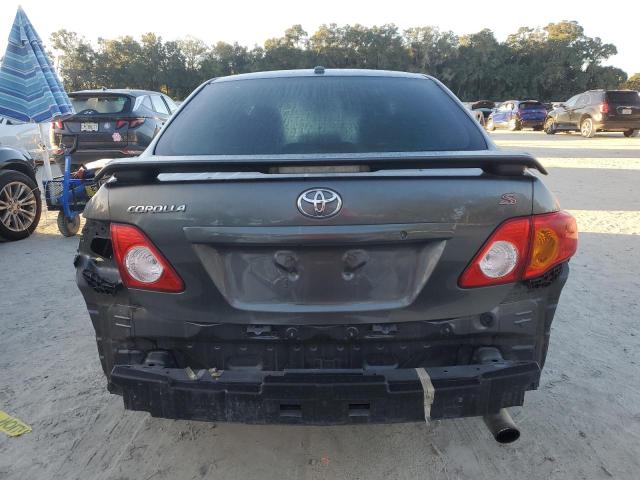 1NXBU4EE8AZ330029 - 2010 TOYOTA COROLLA BASE GRAY photo 6
