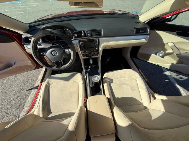 1VWAT7A37HC003790 - 2017 VOLKSWAGEN PASSAT S წითელი ფოტო 9