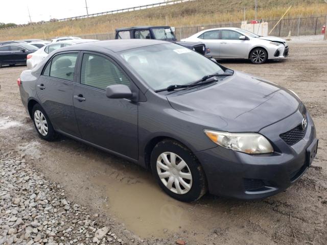 1NXBU40E79Z065302 - 2009 TOYOTA COROLLA BASE ნაცრისფერი ფოტო 4