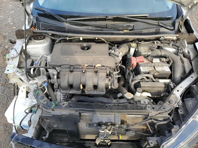 3N1AB7AP0KY235660 - 2019 NISSAN SENTRA S Silber Foto 11