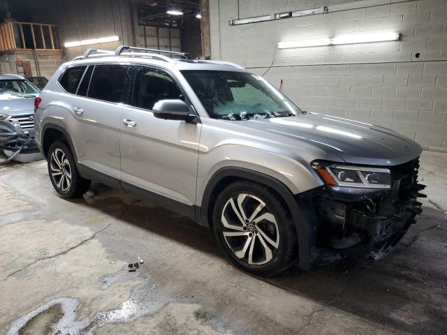 1V2TP2CAXMC511243 - 2021 VOLKSWAGEN ATLAS SEL PREMIUM Silber Foto 4