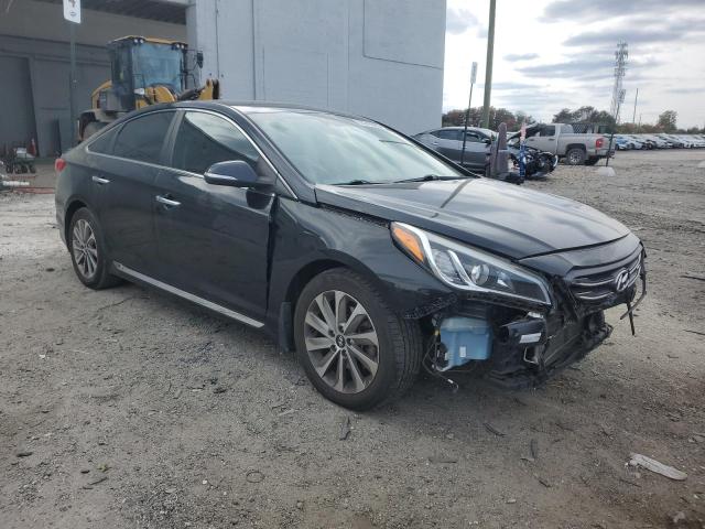 5NPE34AF4HH453978 - 2017 HYUNDAI SONATA SPORT 黑色 照片 4