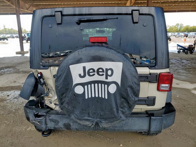 1C4BJWDG1HL639031 - 2017 JEEP WRANGLER U SPORT TAN photo 6