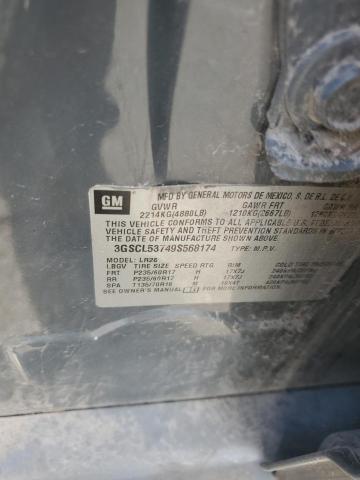 3GSCL53749S568174 - 2009 SATURN VUE XR GRAY photo 13