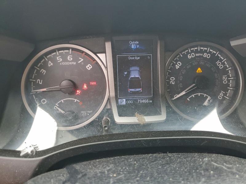 3TMCZ5AN9KM218013 - 2019 TOYOTA TACOMA DOUBLE CAB Красный фото 9