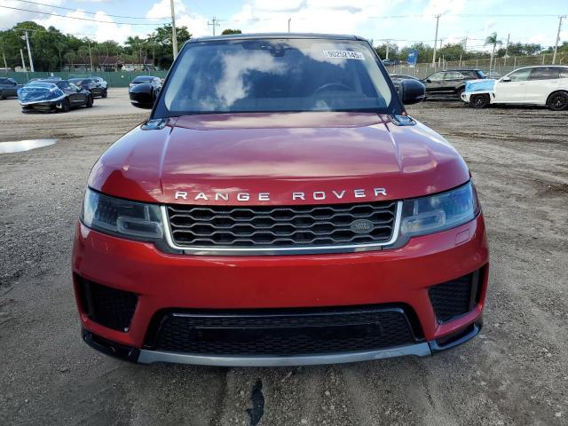 SALWR2RU4KA867098 - 2019 LAND ROVER RANGE ROVE HSE RED photo 5