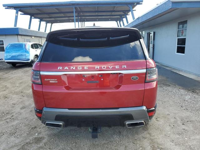 SALWR2RU4KA867098 - 2019 LAND ROVER RANGE ROVE HSE RED photo 6