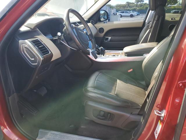 SALWR2RU4KA867098 - 2019 LAND ROVER RANGE ROVE HSE RED photo 7