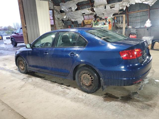 3VW2K7AJ5CM362973 - 2012 VOLKSWAGEN JETTA BASE 蓝色 照片 2