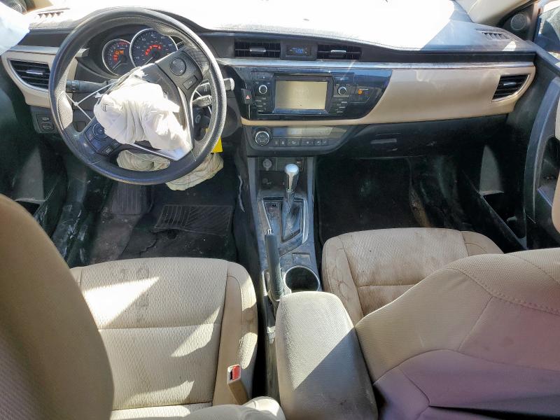 5YFBURHE3GP514054 - 2016 TOYOTA COROLLA L RED photo 8