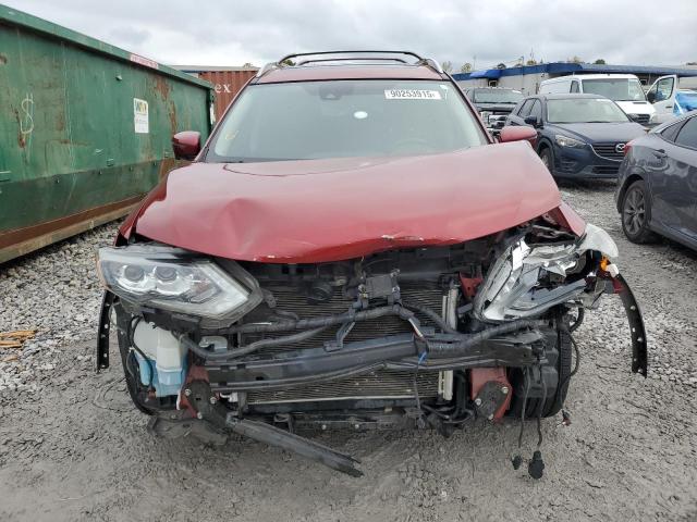 5N1AT2MT2KC781273 - 2019 NISSAN ROGUE S Tünd qırmızı foto 5