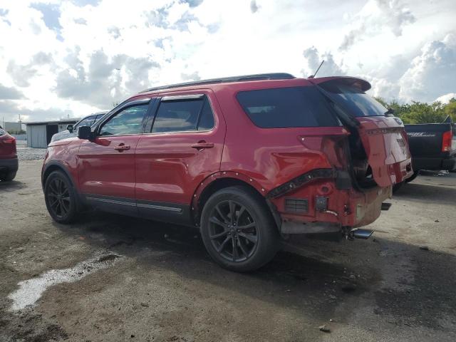 1FM5K7D89JGB04404 - 2018 FORD EXPLORER XLT 红色 照片 2