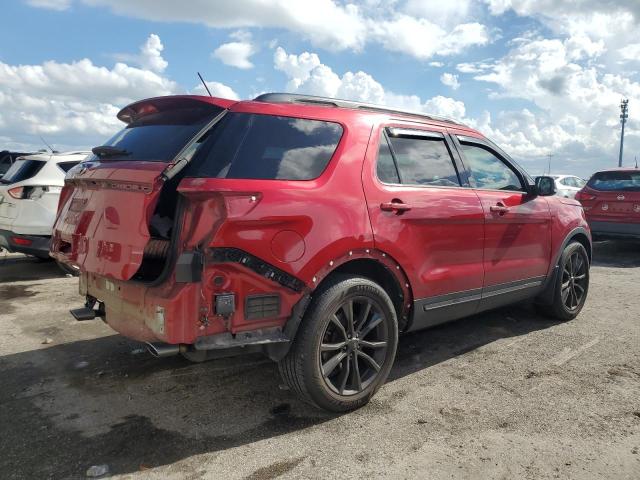 1FM5K7D89JGB04404 - 2018 FORD EXPLORER XLT 红色 照片 3
