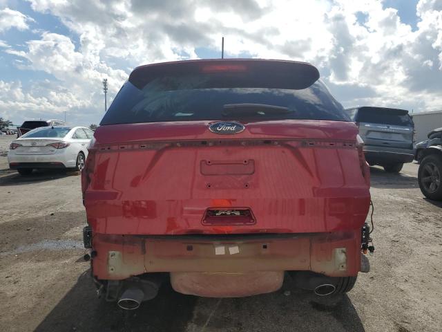 1FM5K7D89JGB04404 - 2018 FORD EXPLORER XLT 红色 照片 6