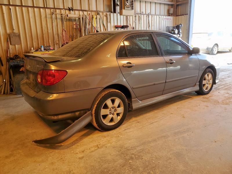 1NXBR32E33Z050196 - 2003 TOYOTA COROLLA CE 灰色 照片 3