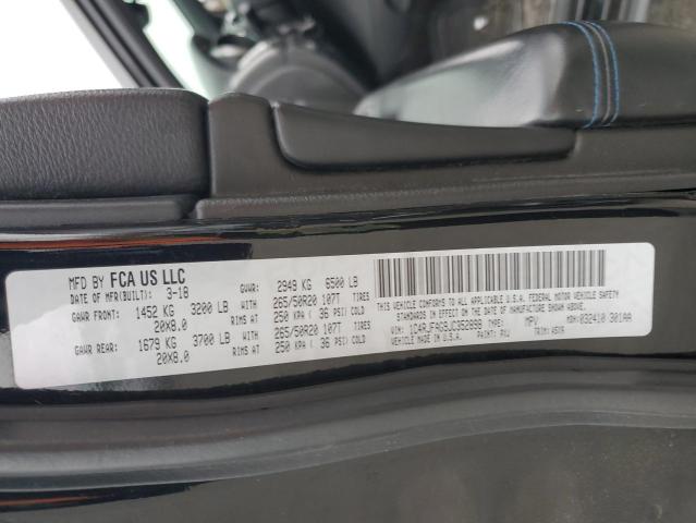 1C4RJFAG9JC352898 - 2018 JEEP GRAND CHER LAREDO BLACK photo 13