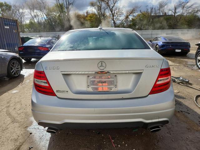 WDDGF8BB4CA602947 - 2012 MERCEDES-BENZ C 300 4MATIC SILVER photo 6