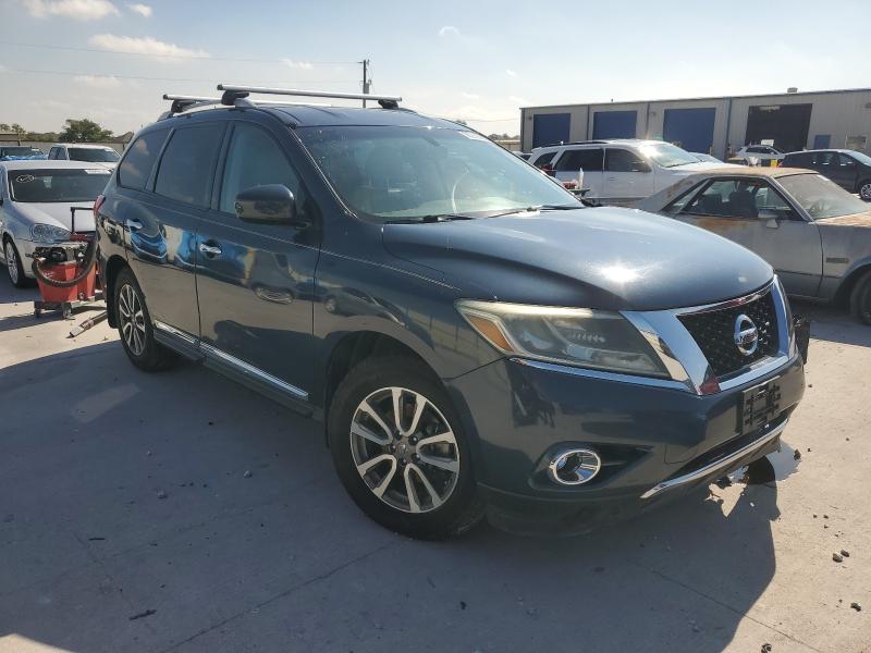 5N1AR2MN9FC664229 - 2015 NISSAN PATHFINDER S Mavi foto 4