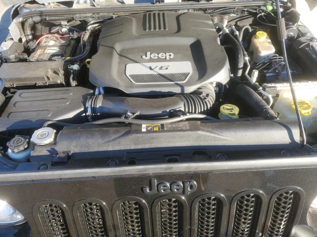 1C4HJWDG0HL560315 - 2017 JEEP WRANGLER U SPORT 银色 照片 11