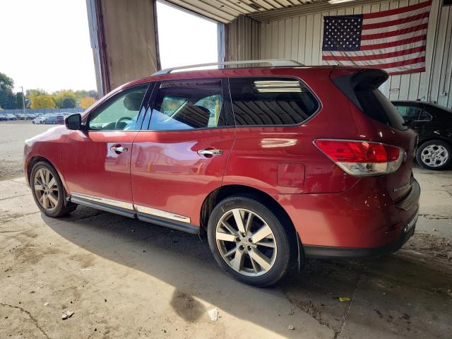 5N1AR2MM1EC615872 - 2014 NISSAN PATHFINDER S RED photo 2