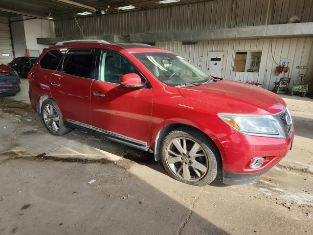 5N1AR2MM1EC615872 - 2014 NISSAN PATHFINDER S RED photo 4