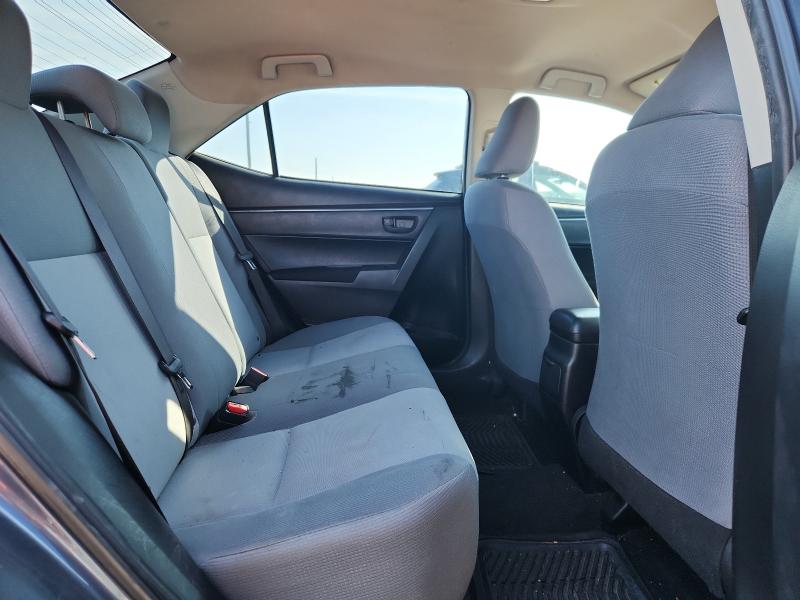 2T1BURHE7EC137046 - 2014 TOYOTA COROLLA L GRAY photo 10