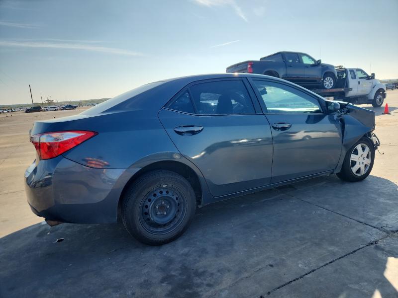 2T1BURHE7EC137046 - 2014 TOYOTA COROLLA L GRAY photo 3