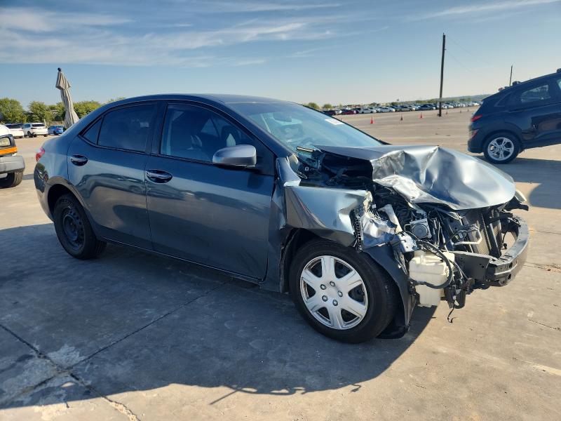 2T1BURHE7EC137046 - 2014 TOYOTA COROLLA L GRAY photo 4