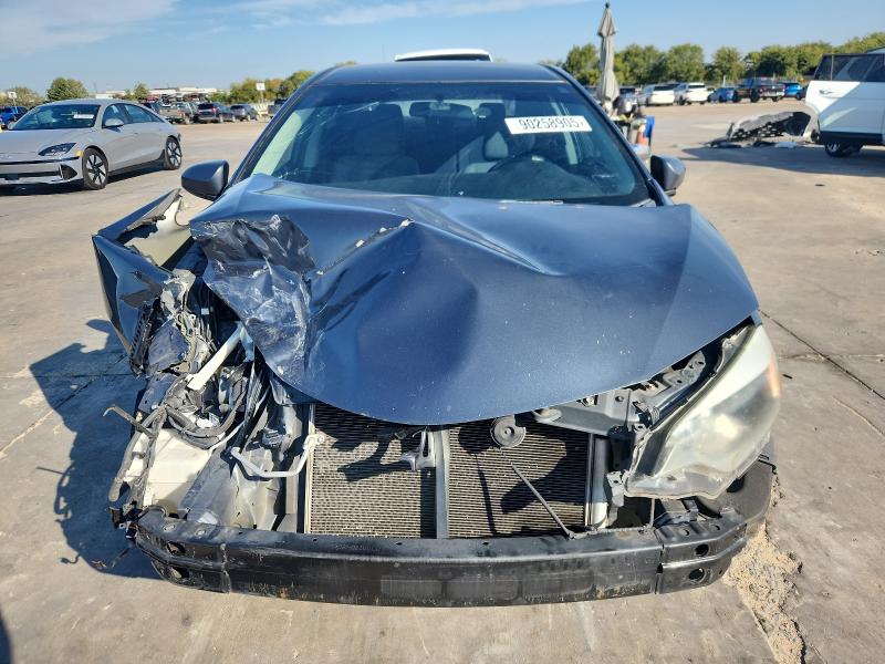 2T1BURHE7EC137046 - 2014 TOYOTA COROLLA L GRAY photo 5