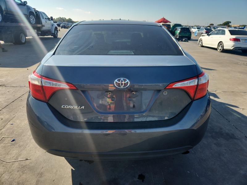 2T1BURHE7EC137046 - 2014 TOYOTA COROLLA L GRAY photo 6