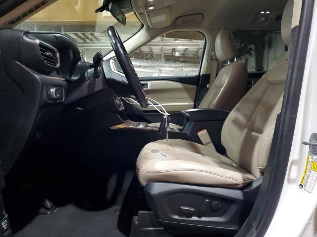 1FMSK8DH6NGB20008 - 2022 FORD EXPLORER XLT Biały zdjęcie 7