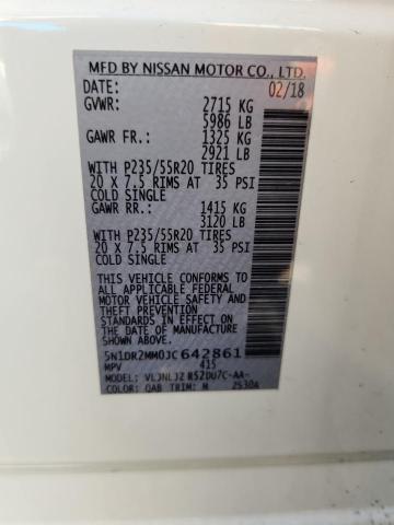 5N1DR2MM0JC642861 - 2018 NISSAN PATHFINDER S Ağ foto 12