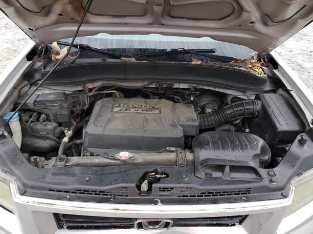 2HJYK16548H520047 - 2008 HONDA RIDGELINE RTL Серебристый фото 11