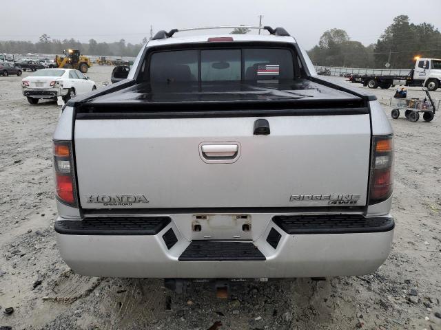 2HJYK16548H520047 - 2008 HONDA RIDGELINE RTL Серебристый фото 6