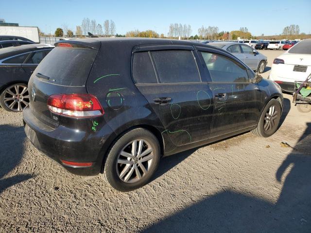 WVWDA7AJ5BW017908 - 2011 VOLKSWAGEN GOLF 黑色 照片 3