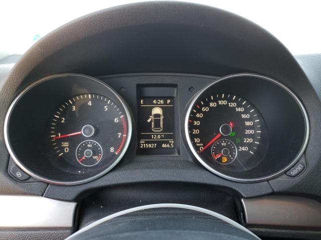 WVWDA7AJ5BW017908 - 2011 VOLKSWAGEN GOLF 黑色 照片 9