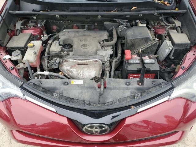 2T3BFREV0JW767344 - 2018 TOYOTA RAV4 LE RED photo 12