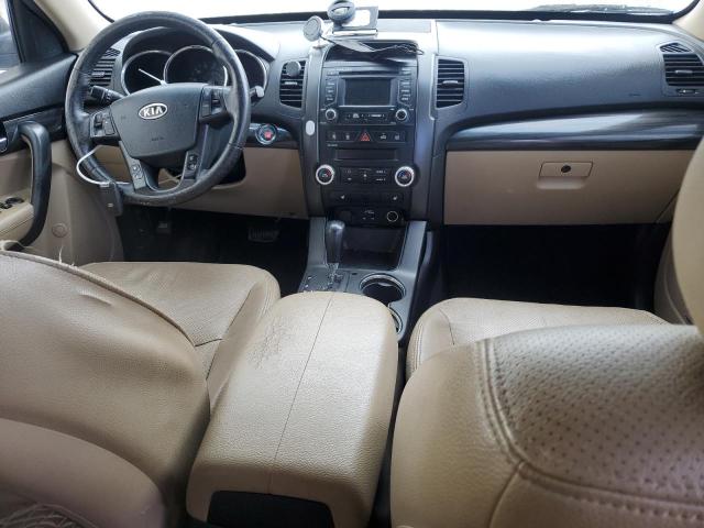 5XYKU4A22DG347219 - 2013 KIA SORENTO EX შავი ფოტო 8