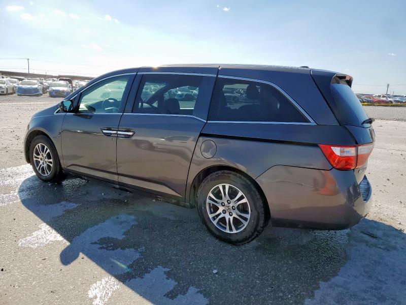 5FNRL5H64CB032430 - 2012 HONDA ODYSSEY EXL GRAY photo 2