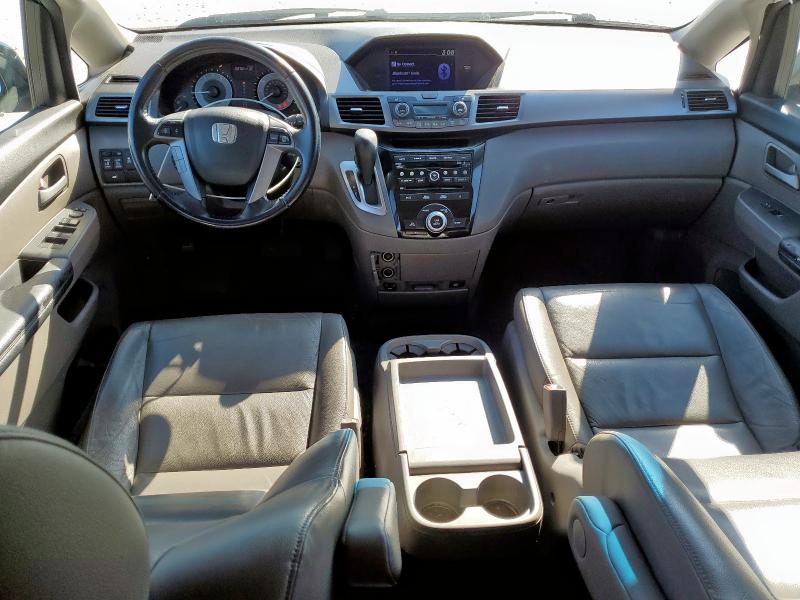 5FNRL5H64CB032430 - 2012 HONDA ODYSSEY EXL GRAY photo 8