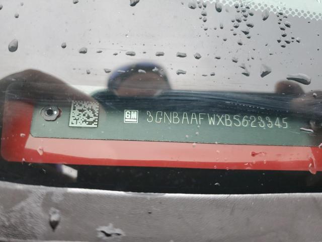 3GNBAAFWXBS623345 - 2011 CHEVROLET HHR LS RED photo 12
