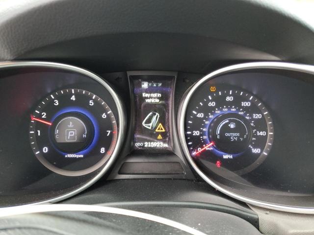 5XYZU3LB5DG073391 - 2013 HYUNDAI SANTA FE S BLUE photo 9