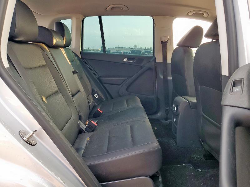 WVGAV3AX5EW539913 - 2014 VOLKSWAGEN TIGUAN S فضي صورة 11