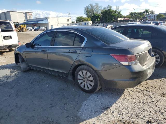 1HGCP26329A006932 - 2009 HONDA ACCORD LX GRAY photo 2