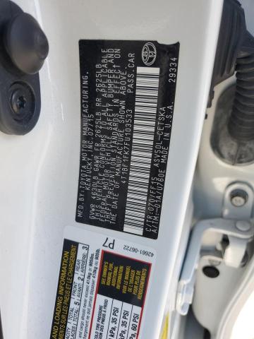 4T1BF1FK7FU103533 - 2015 TOYOTA CAMRY LE WHITE photo 12