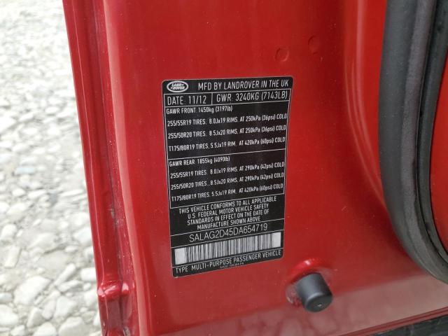SALAG2D45DA654719 - 2013 LAND ROVER LR4 HSE 红色 照片 13