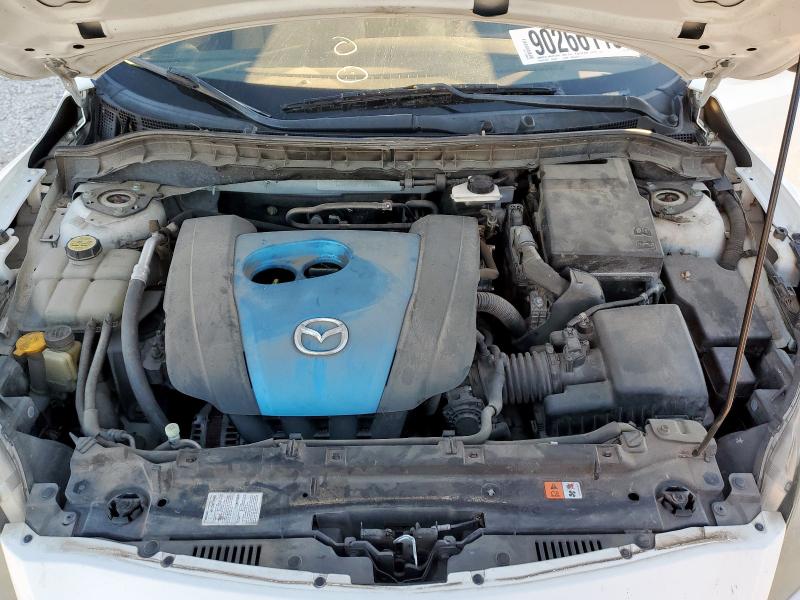 JM1BL1V71C1570311 - 2012 MAZDA 3 I WHITE photo 11